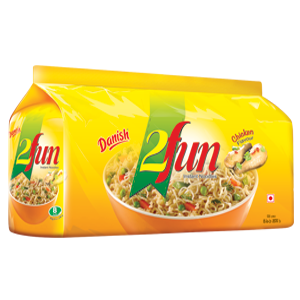 Danish 2Fun Instant Noodles Chicken Flavour