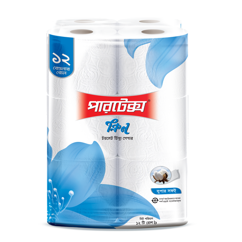 Toilet Tissue 2ply 12 Roll (White)